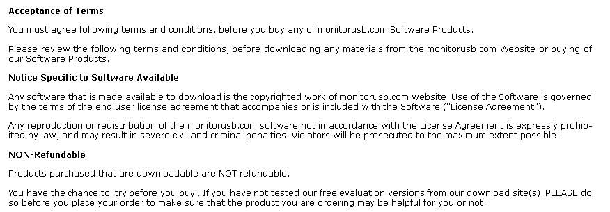 Terms and Conditions